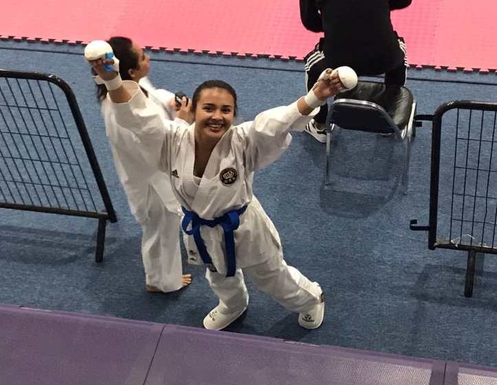  ¡Vamos Ana Paola Aguilar! La karateca representa México en Campeonato Nacional