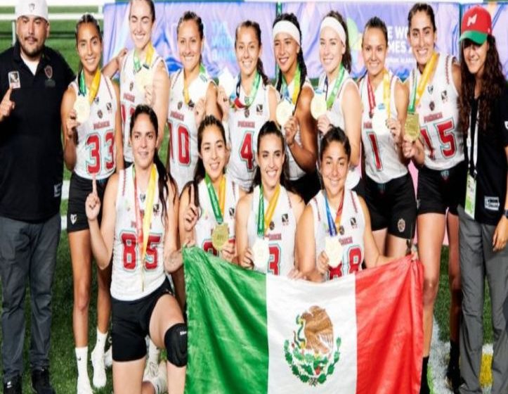  Primera medalla de oro, Selección mexicana femenil de Flag Football