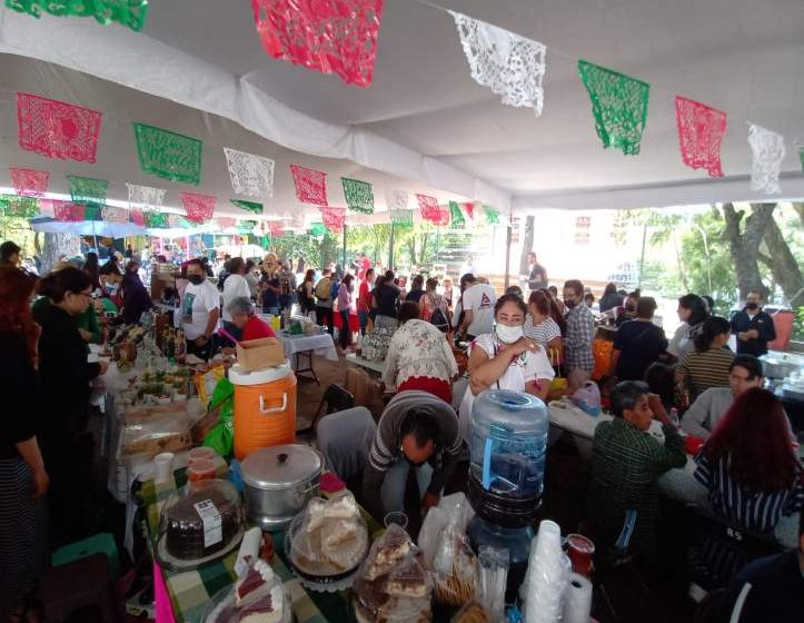  Después del desfile, Encuentro de Maestras Cocineras de las Tenencias de Morelia