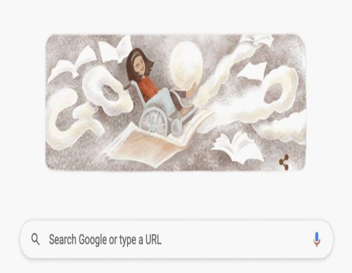  Google dedica un doodle a la escritora mexicana Gabriela Brimmer