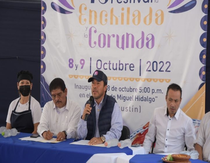  En San Agustín, regresa Festival de la Enchilada y la Corunda, después de pandemia