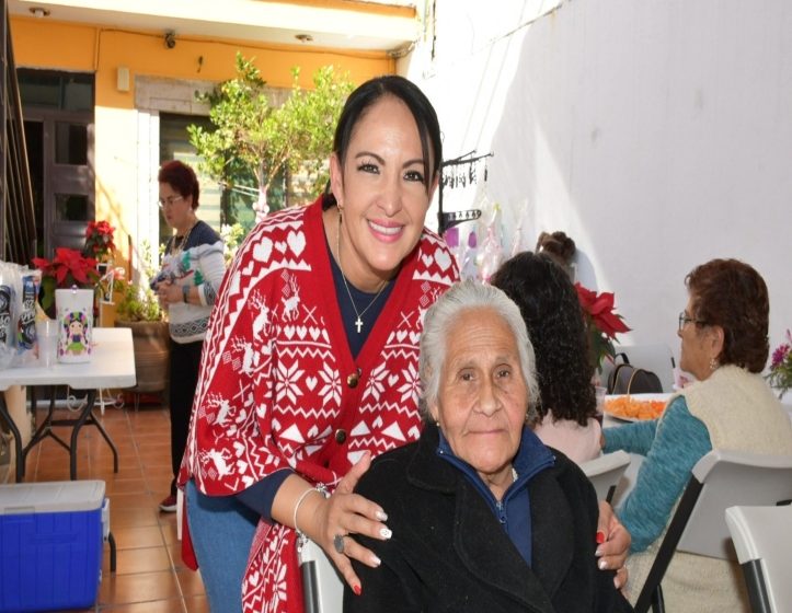  Celebra Lupita Díaz posadas con población moreliana