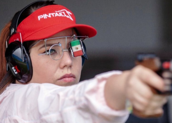  Vamos Alejandra Zavala Vázquez, tiradora de rifle y pistola