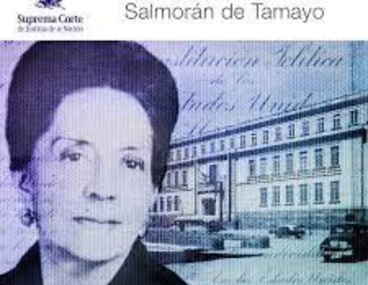  Un día como hoy murió María Cristina Salmorán de Tamayo, primera ministra