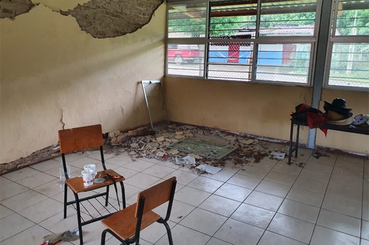  Medio año pasó del sismo del 19S, en Michoacán las escuelas dañadas siguen sin arreglarse: Lupita Díaz