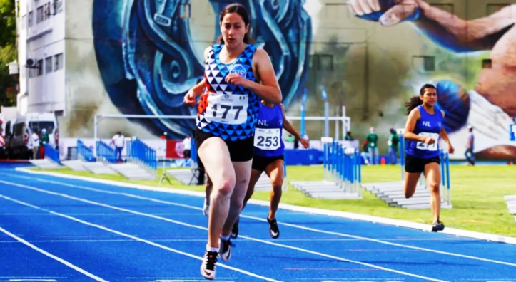  Segunda vez, Cecilia Tamayo impone récord mexicano en prueba 200 metros planos