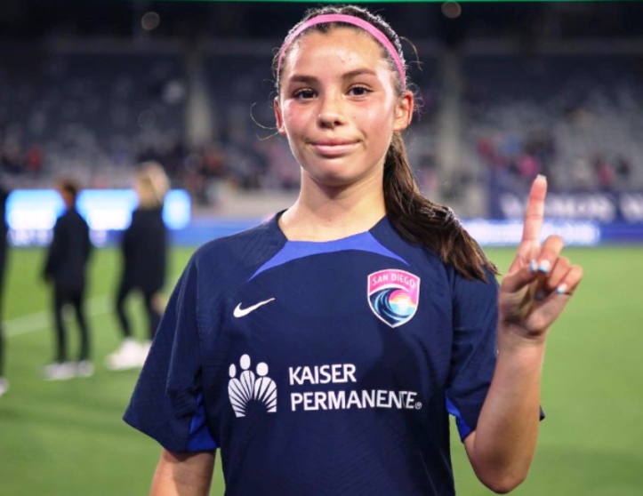  Nace futbolista mexicana, Melanie Bárcenas debutó en la National Women’s Soccer League con San Diego Wave FC