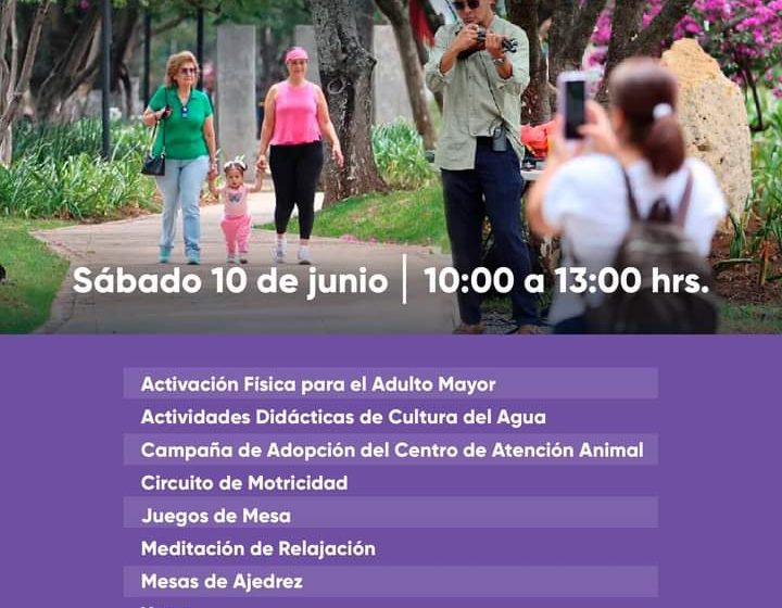  Ayuntamiento de Morelia invita a disfrutar activación en parque lineal García de León