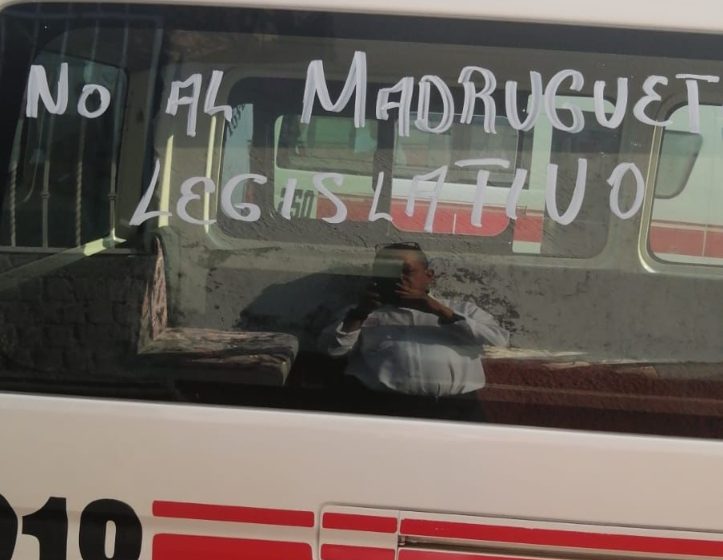  Por la Ley de Movilidad y Seguridad Vial en Michoacán no hubo transporte público en la mañana
