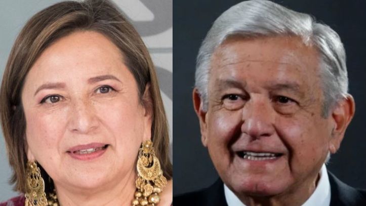  Xóchitl Gálvez no levanta en la contienda presidencial: AMLO