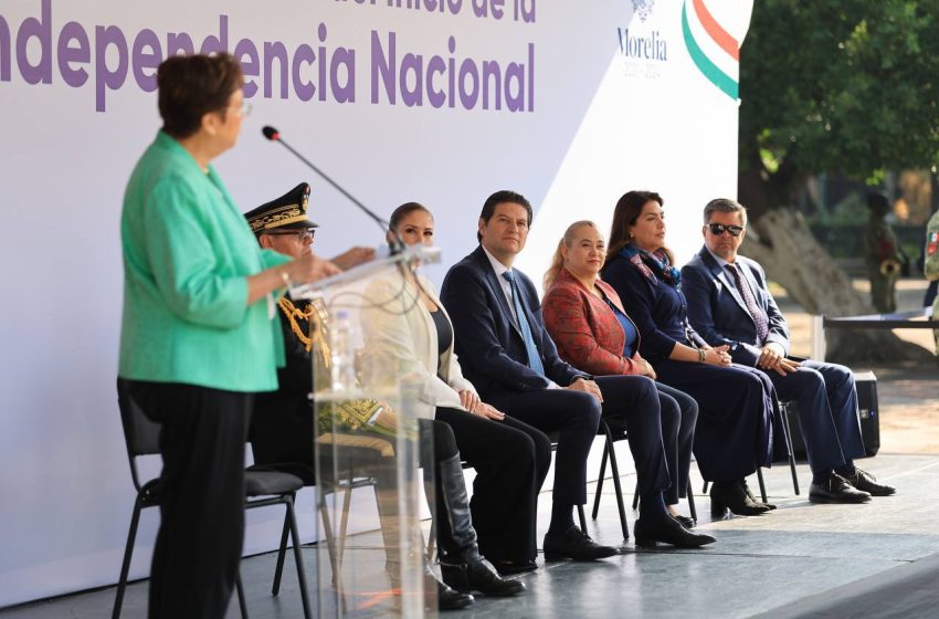  Celebra Ayuntamiento de Morelia, inicio de la Independencia de México