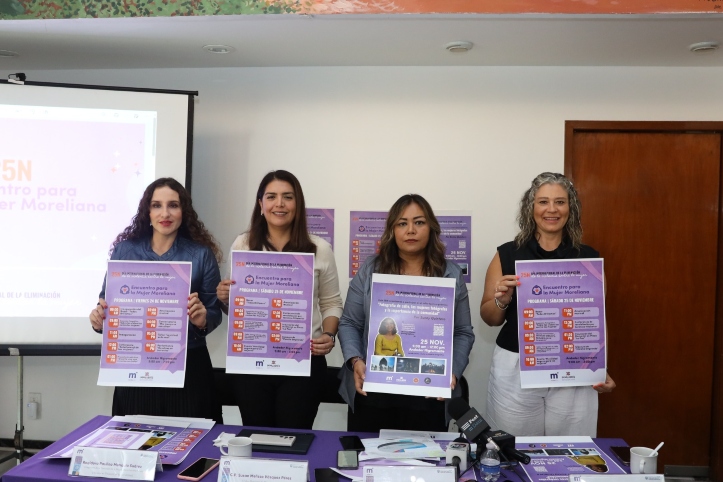  Ayuntamiento prepara agenda de activismo social con “Encuentro para la Mujer Moreliana”