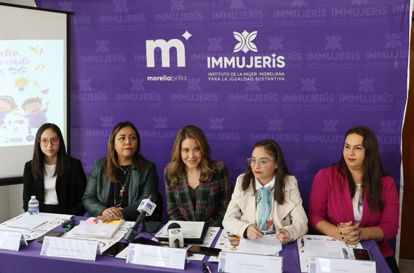  DIF Morelia e IMMUJERIS anuncian convocatoria “Emprende Kids”