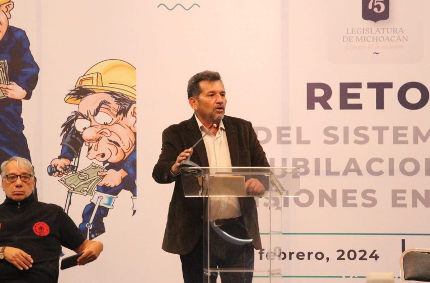 Reyes Cosari llama a frente común de trabajadores para aprobar reforma de pensiones de AMLO