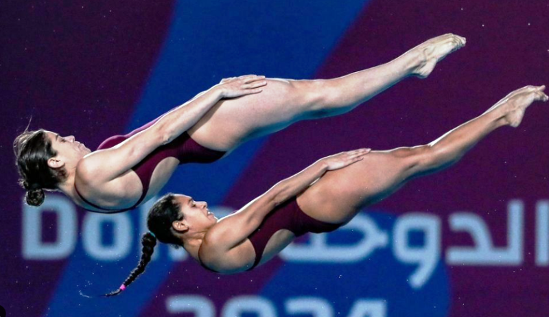 México al frente en la rama femenil de natación en los Juegos Olímpicos de Paris 2024