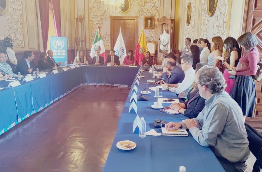  Morelia firma convenio con Naciones Unidas para los Refugiados