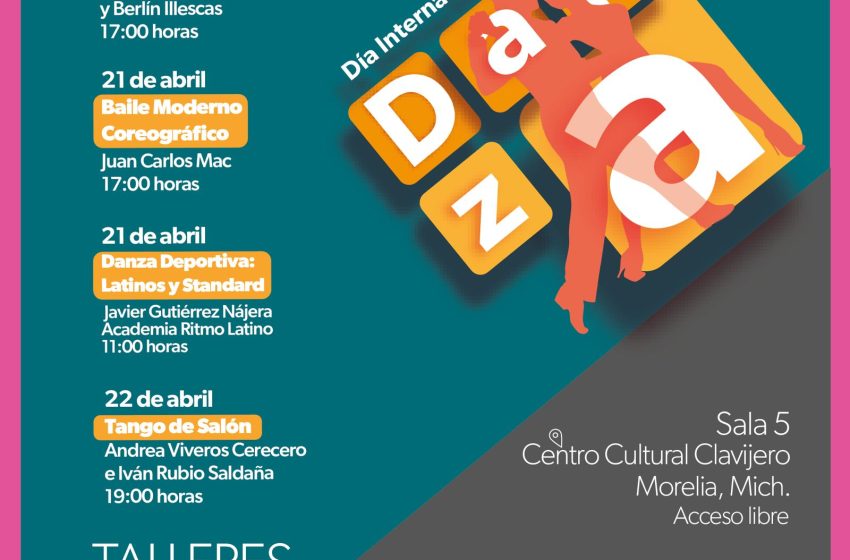  Disfruta de estos talleres gratuitos de danza en el Clavijero