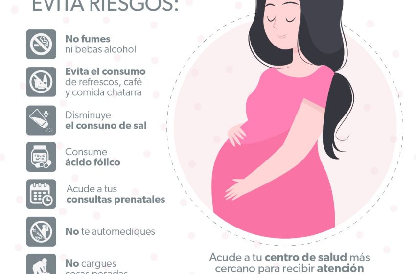  Diez consejos de la SSM para un embarazo saludable