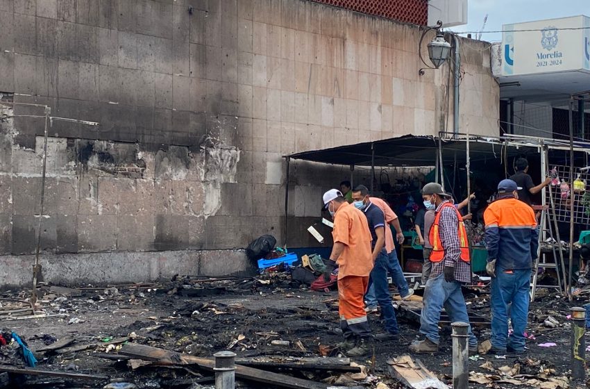  Corte circuito, causa del incendio del Mercado de Independencia: Gobierno del Estado