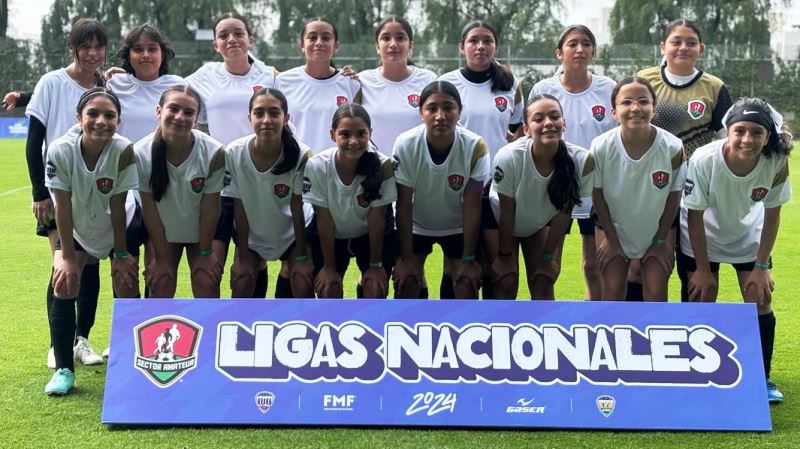  El equipo femenil de Fútbol, FC Cosmos de Michoacán se convierte en los mejores