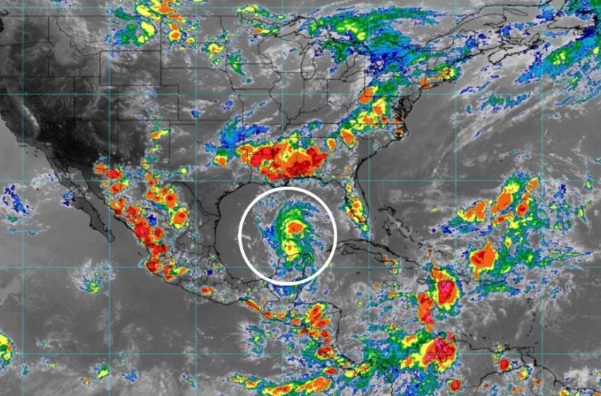  El huracán Beryl se desplaza hacia el norte, sobre Texas, Estados Unidos de América