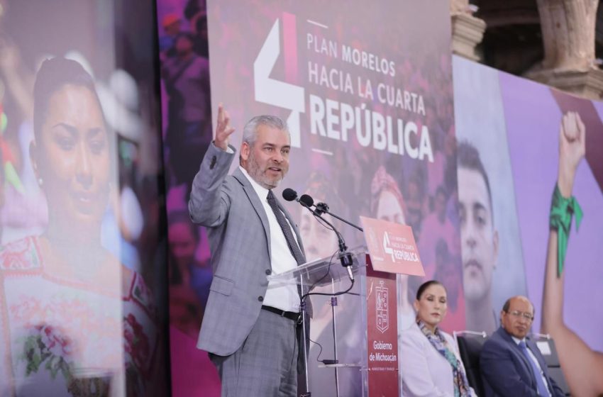  Presenta Bedolla, nueve reformas constitucionales del Plan Morelos