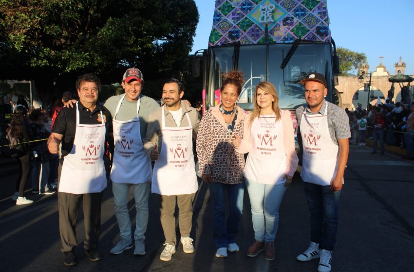  Caravana del Pan llena de emoción la avenida Madero