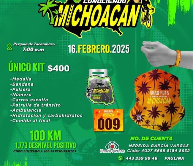  Invita Vicente Gómez a la “Gran Ruta Conociendo Michoacán”