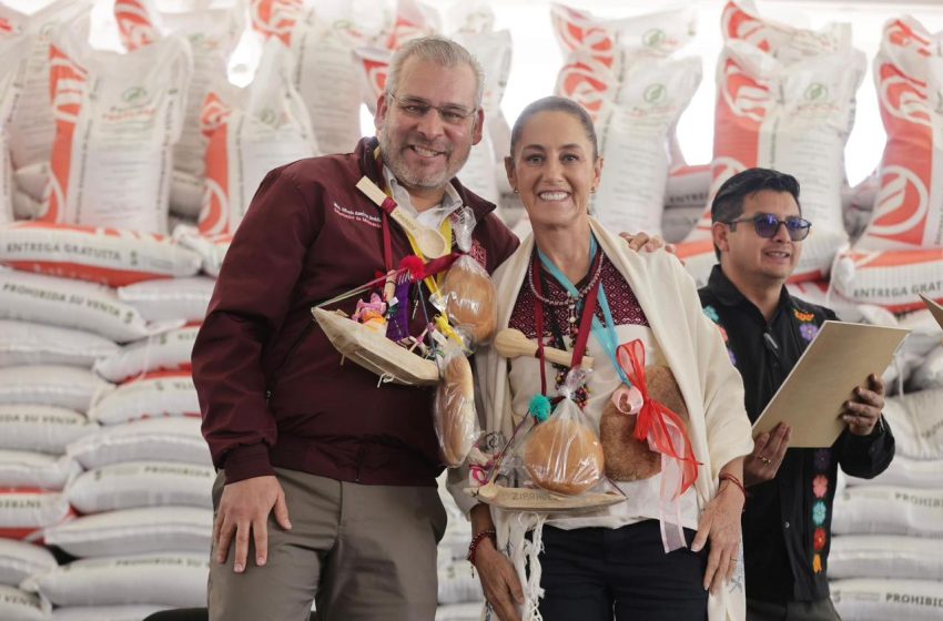  Tiendas Bienestar para la felicidad ofertará productos del campo de calidad: Sheinbaum