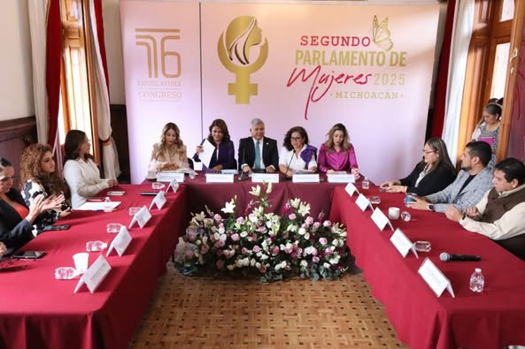  Parlamento de las Mujeres 2025 es la voz de las michoacanas