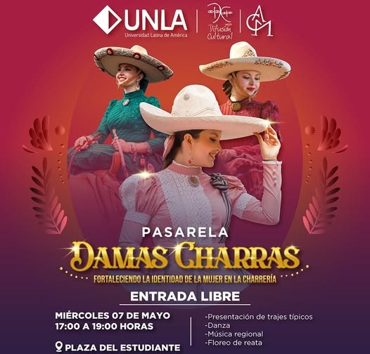  Pasarela “Damas Charras”, este miércoles en la UNLA