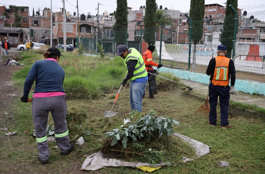  Yankel Benítez encabeza jornada de limpieza en colonia Ignacio Zaragoza
