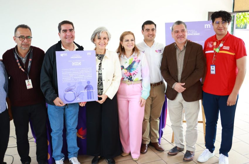  DIF Morelia y OXXO impulsan la inclusión laboral de personas con discapacidad y adultos mayores